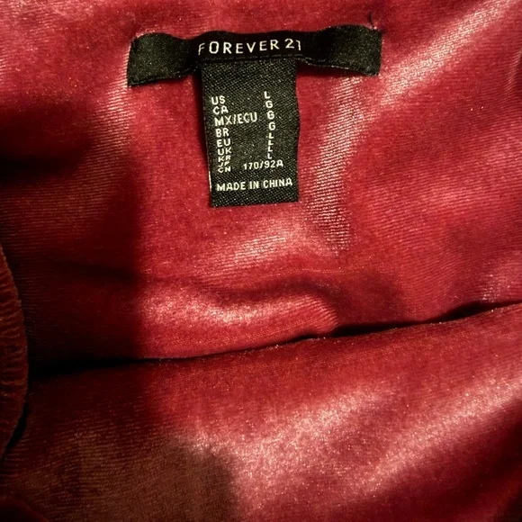 Pink Velvet Long Sleeve - Picture 2 of 2